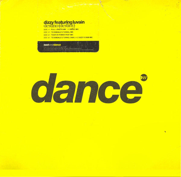Dizzy (2) Featuring Luvain Maximen : Destino (Destiny) (2x12", Promo)