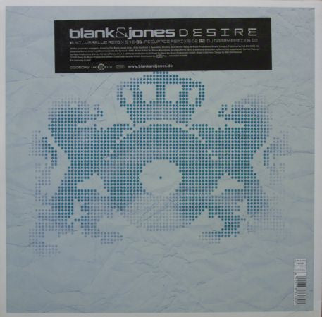 Blank & Jones : Desire (Part 3) (12")