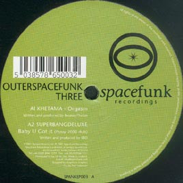 Various : Outerspacefunk Three (12", EP)