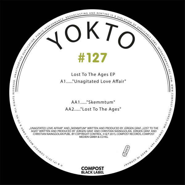 Yokto : Lost To The Ages EP (12", EP)