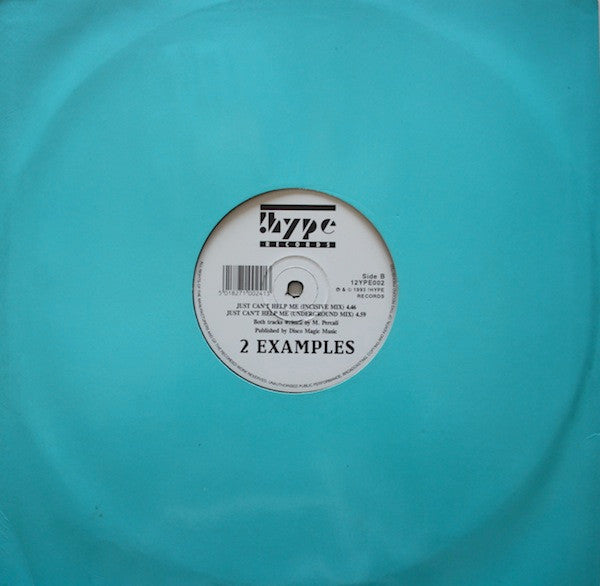 2 Examples : Just Can't Help Me (12")