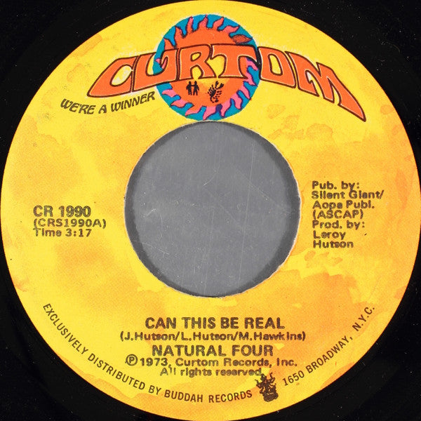 The Natural Four : Can This Be Real (7", Single, Son)