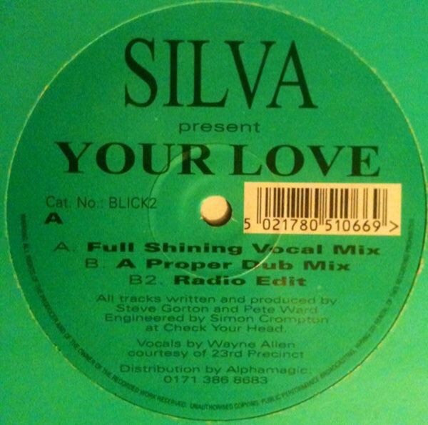 Silva (4) : Your Love (12")