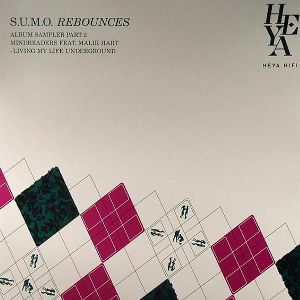 Mind Readers Featuring Malik Hart : S.U.M.O. Rebounces - Album Sampler Part 2 (12", Smplr)