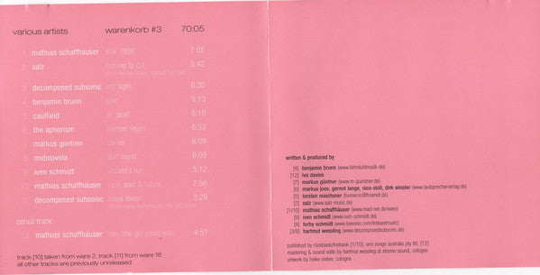 Various : Warenkorb #3 (CD, Comp)