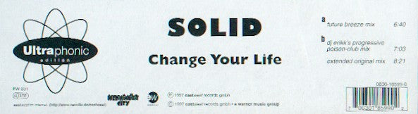 Solid : Change Your Life (12")