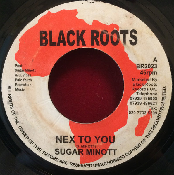 Sugar Minott, Badd Band : Nex To You (7")