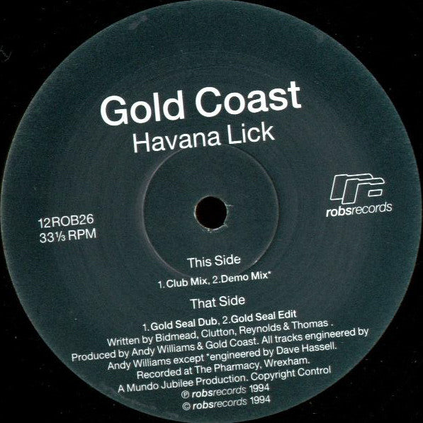 Gold Coast : Havana Lick (12")
