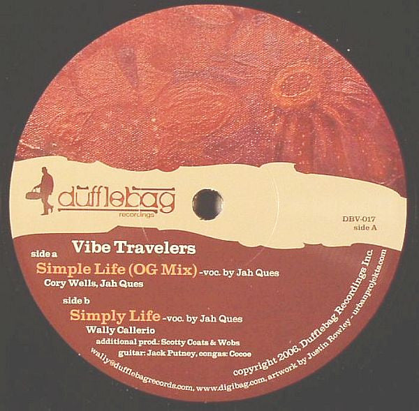 Vibe Travelers : Simple Life / Simply Life (12")