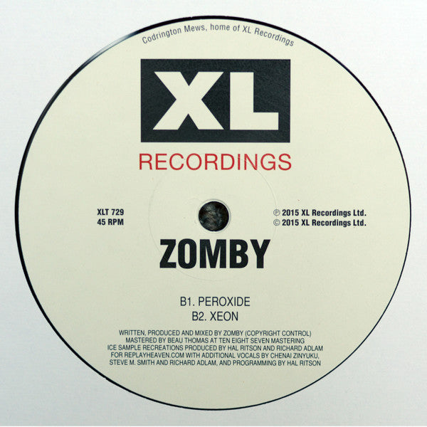 Zomby : Let's Jam 2 EP (12", EP)