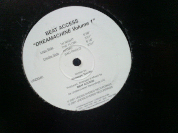 Beat Access : Dreammachine Volume 1 (12")