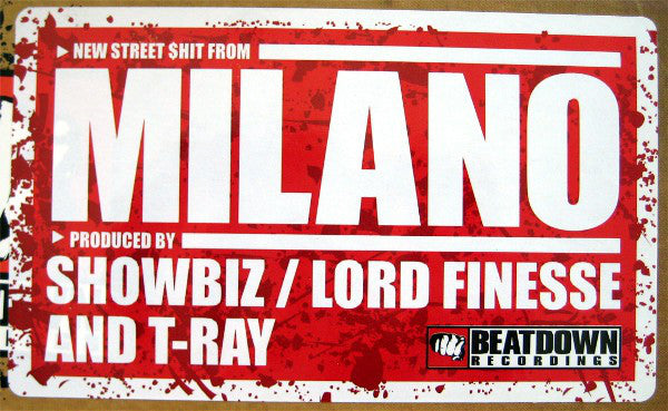 Milano (2) : Show 'Em / Morir Sonando / That's Milano (12")