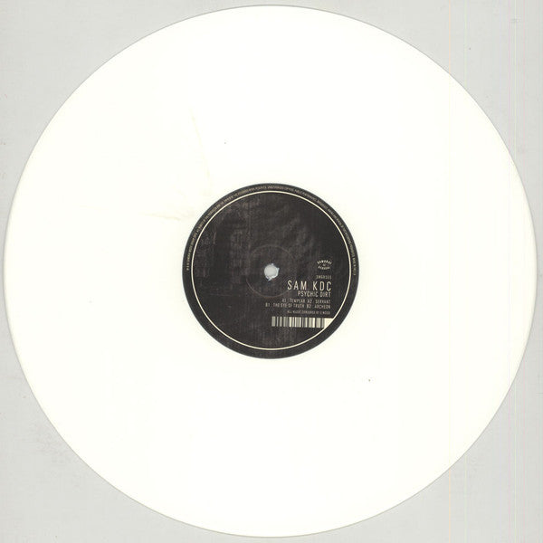 Sam KDC : Psychic Dirt EP (12", EP, Whi)