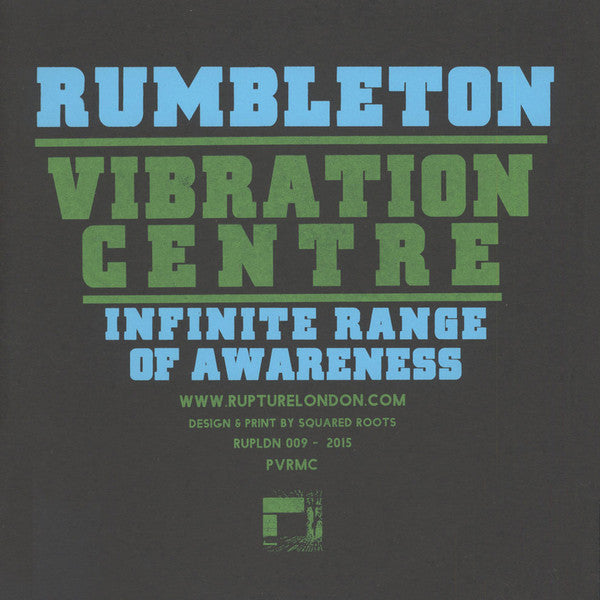 Rumbleton : Vibration Centre / Infinite Range Of Awareness (12")
