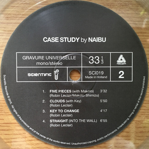 Naibu : Case Study (LP, Album, Ltd, Num, Cle)