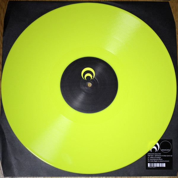 Luke Hess : Adventures In Deep Space EP (12", EP, Lig)