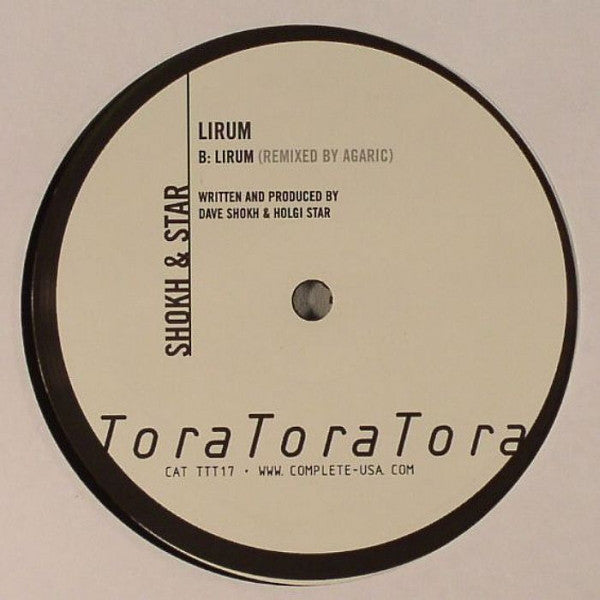 Dave Shokh & Holgi Star : Lirum (12")