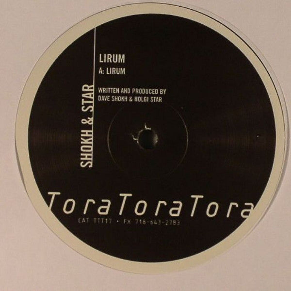 Dave Shokh & Holgi Star : Lirum (12")