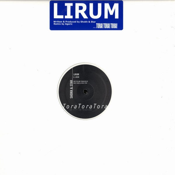 Dave Shokh & Holgi Star : Lirum (12")