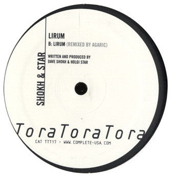 Dave Shokh & Holgi Star : Lirum (12")