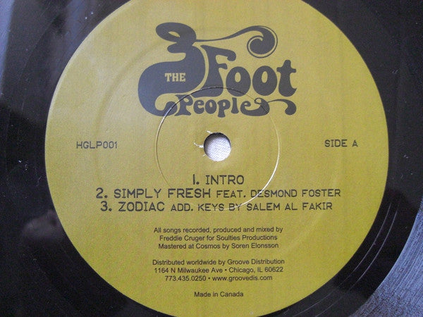 Freddie Cruger Presents The 3 Foot People : 3 Foot High & Rising (2x12", Album)