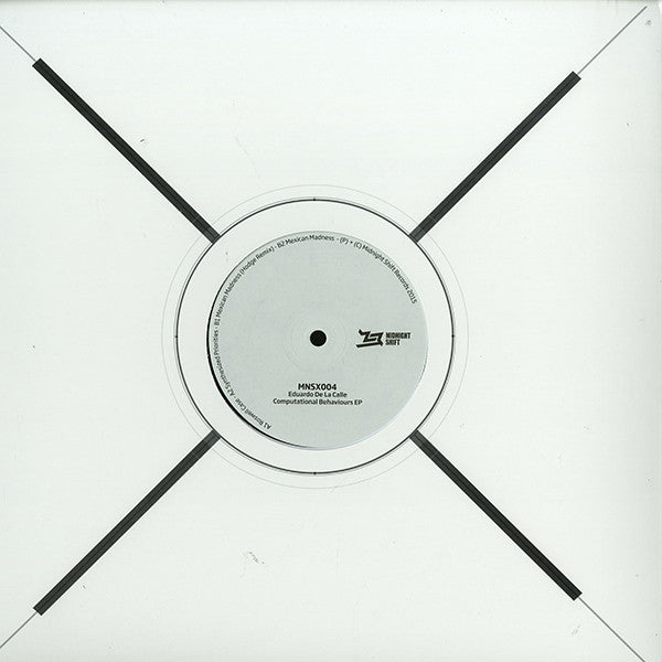 Eduardo De La Calle : Computational Behaviours EP (12", EP)