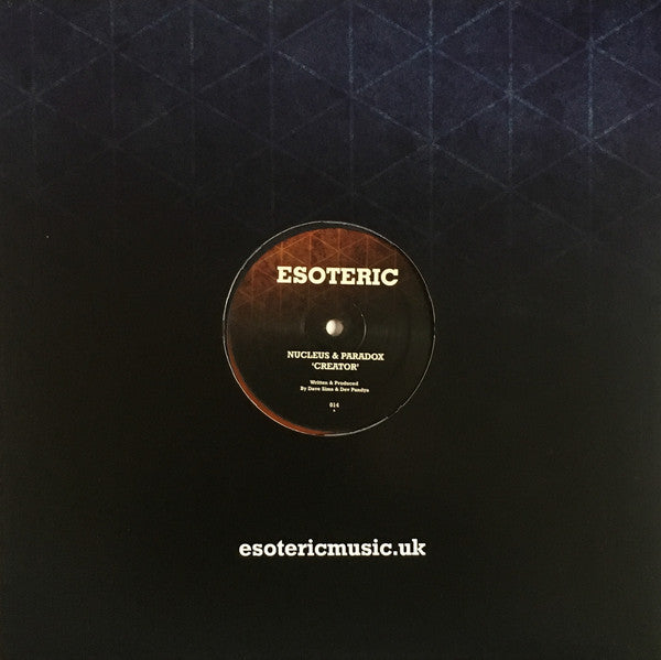 Nucleus & Paradox : Creator / Ease Back (12", Cop)