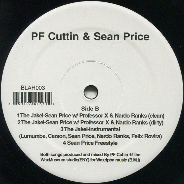 PF Cuttin* & Sean Price : Peep My Words (Remix) (12")