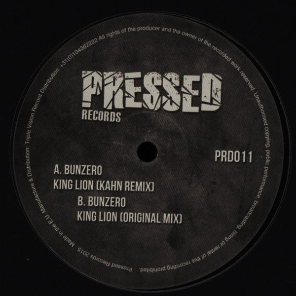 Bun-Zero : King Lion (12")