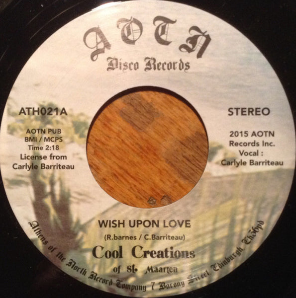 Cool Creations Of St. Maarten : Wish Upon Love (7")