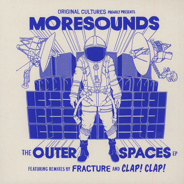 Moresounds : The Outer Spaces EP (12", EP, Ltd, Num, W/Lbl)