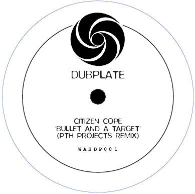 Citizen Cope : Bullet And A Target (12", S/Sided, Ltd)