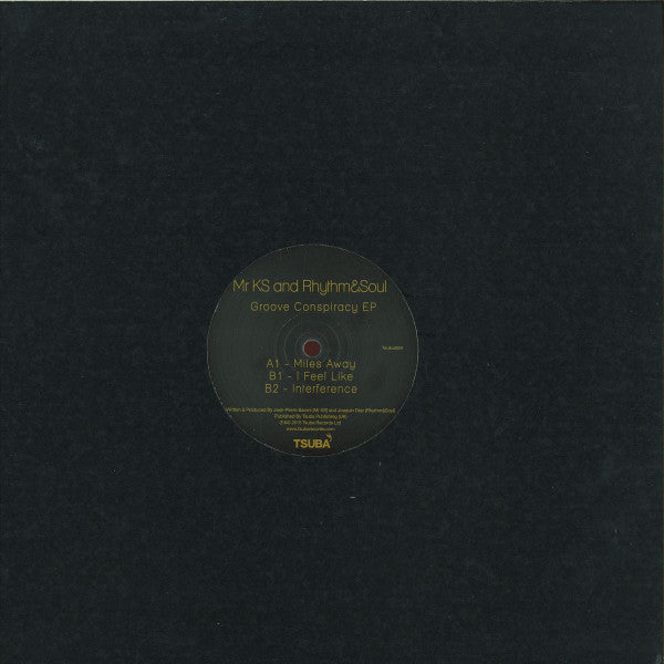 Mr KS and Rhythm&Soul : Groove Conspiracy EP (12", EP)
