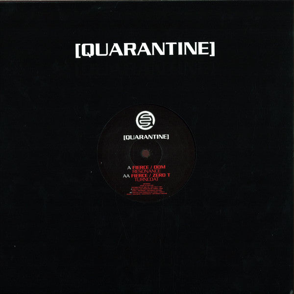 Fierce / Dom & Roland / Fierce / Zero Tolerance : Resonance / Turncoat (12")