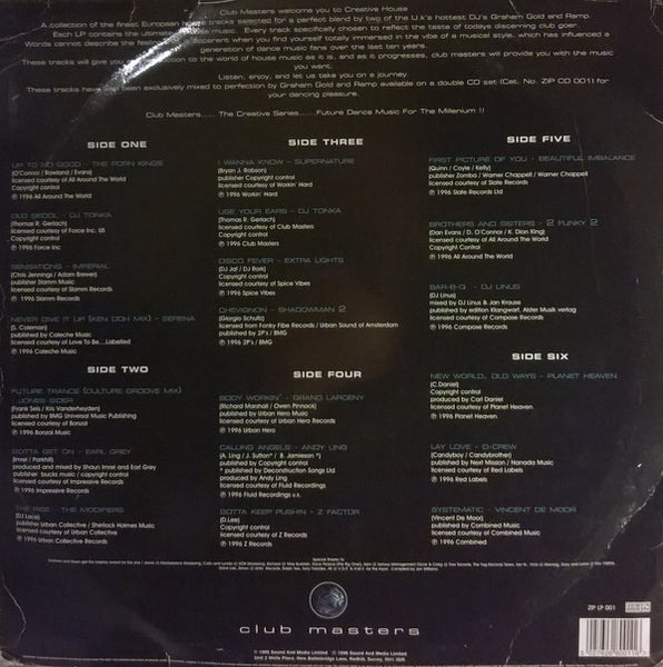 Various : Creative House (3xLP, Comp)