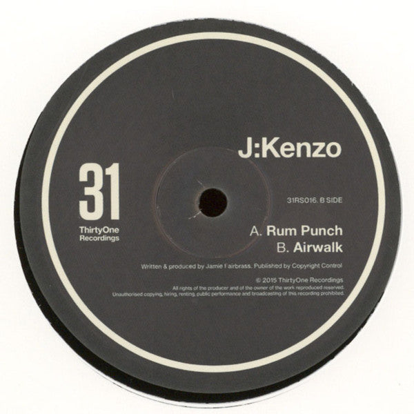 J:Kenzo : Rum Punch / Airwalk (12")