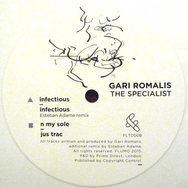 Gari Romalis : The Specialist (12", Whi)