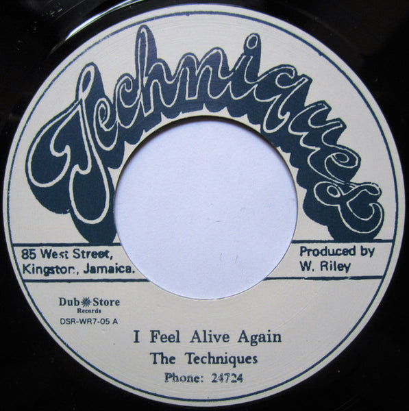 The Techniques : I Feel Alive Again (7", RE)