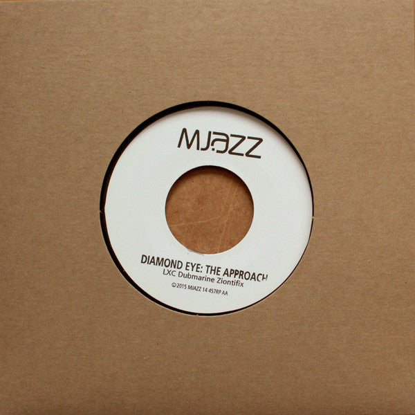 Diamond Eye : Hunter / The Approach - Dubmonger & LXC Remixes (45Seven Repress) (7", RE, W/Lbl)