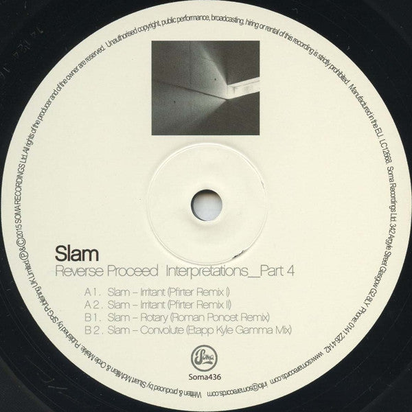 Slam : Reverse Proceed Interpretations_Part 4 (12")