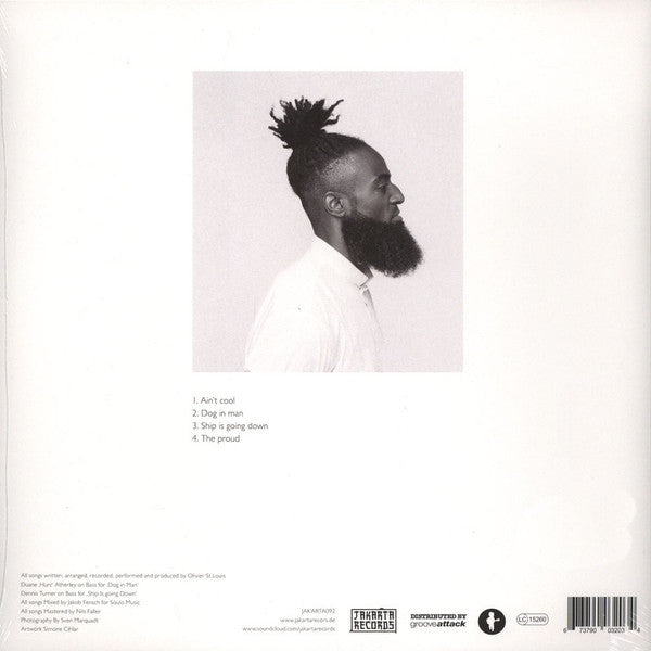 Olivier St. Louis : Black Music (12", S/Sided, EP)