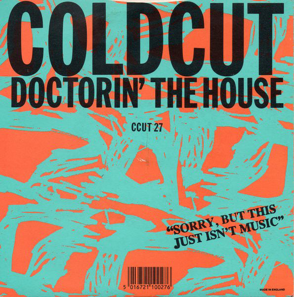 Coldcut : Doctorin' The House (7", Single)