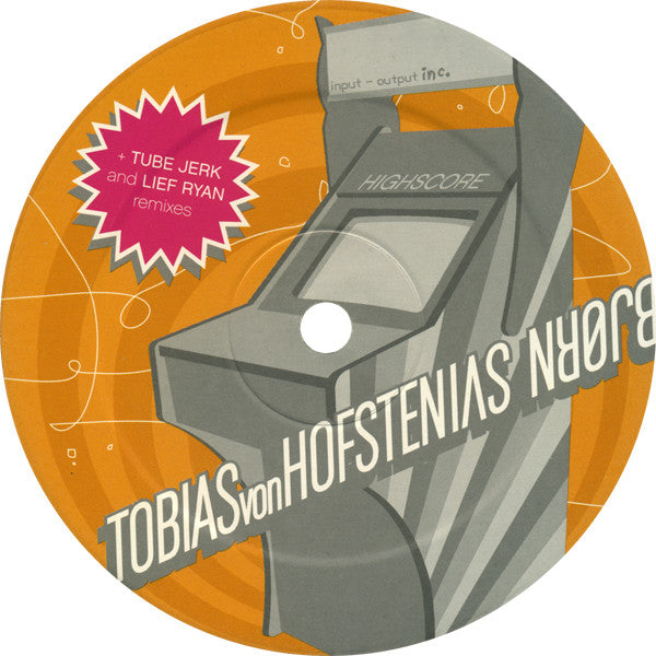 Tobias Von Hofsten & Bjørn Svin : Highscore (12")