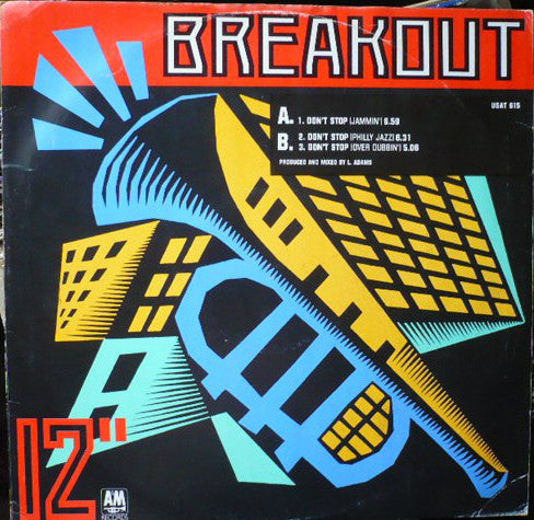 L.A. Mix : Don't Stop (Jammin') (12")
