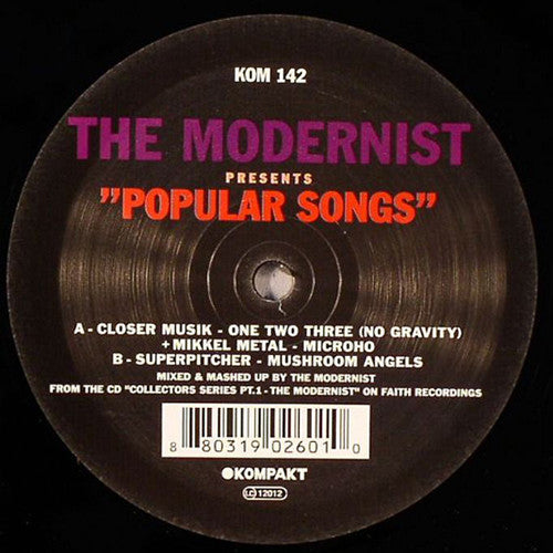 Various : The Modernist Presents "Popular Songs" (12")