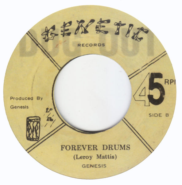 Genesis (16) : Drum Talk (7", RE)