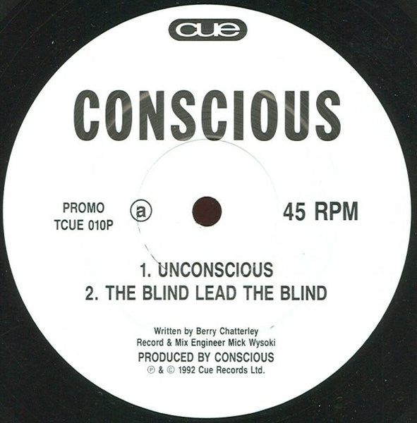 Conscious : Unconscious (12", Promo)