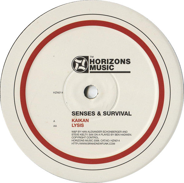 Senses (2) & Survival (3) : Kaikan / Lysis (12")