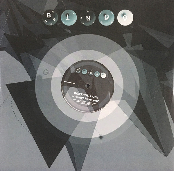DJ Kontrol + OB1 (2) : Can't Have You / Bad Minded (12")