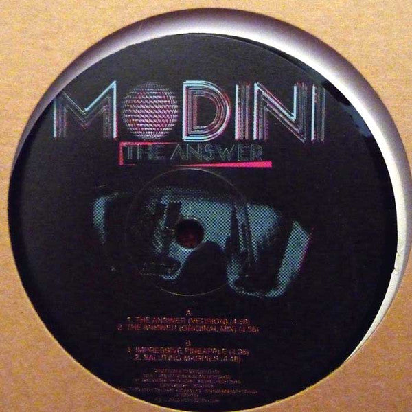 Modini : The Answer (12")
